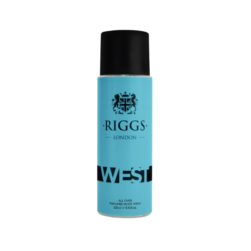سبلاش جسم ريكز لندن ويست 250مل - Riggs London West Body Splash