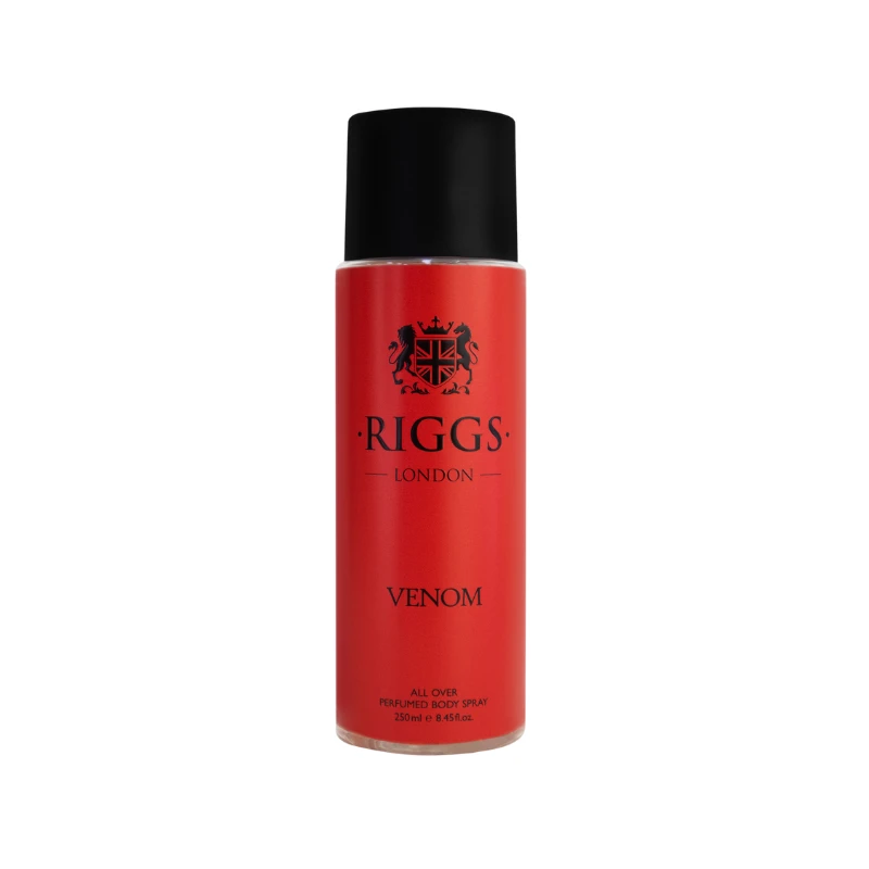 سبلاش جسم ريكز لندن فينوم 250مل - Riggs London Venom Body Splash