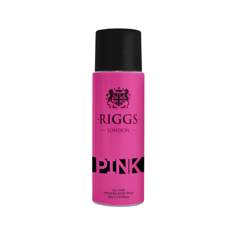 سبلاش جسم ريكز لندن بينك 250مل - Riggs London Pink Body Splash