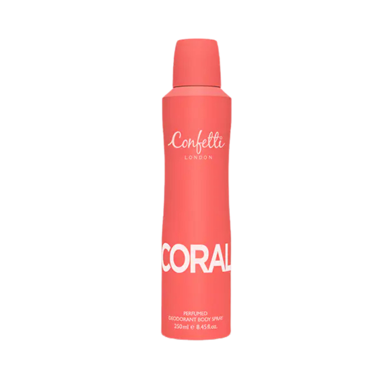 معطر كونفيتي لندن كورال 250مل - Confetti London Coral Deodorant