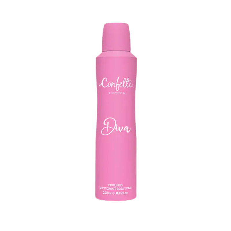 معطر كونفيتي لندن ديفا 250مل - Confetti London Diva Deodorant