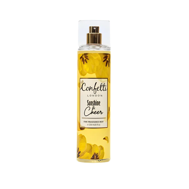 سبلاش جسم كونفيتي لندن صن شاين آند تشير 236مل - Confetti London Sunshine & Cheer Body Splash